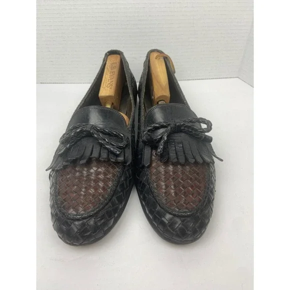 Cole Haan | Shoes | Cole Haan Bragano Woven Leather Loafers  display picture 3